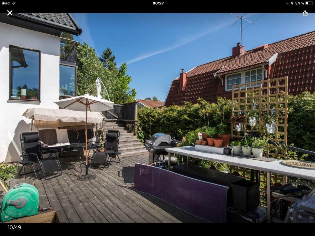 Lagenhet I Villa Pa Fornudden Tyreso Eksteriør bilde